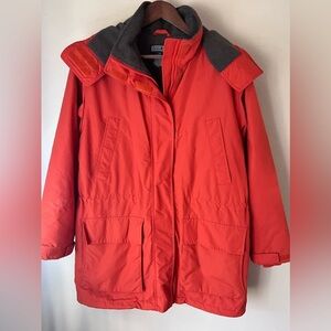 Lands End Women’s Size M 10-12Insulated Waterproof Parka Ski Coat